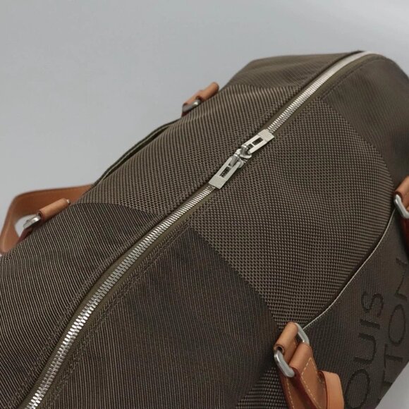 LOUIS VUITTON Damier Geant Akatan Boston Bag Tail - Picture 6 of 16